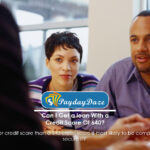 Couple having a meeting with an expert to answer if they can get a loan with a credit score of 640