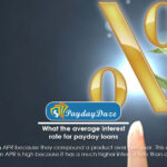 average interest rate for payday loans