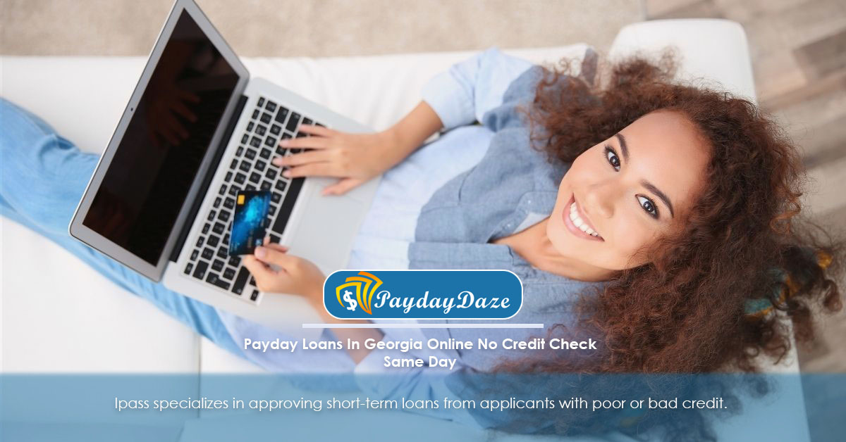 Payday Loans In Online Cash Advance For Bad Credit