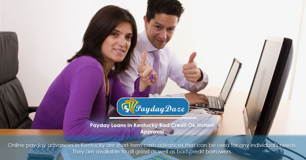 Lenders approving payday loans online in Kentucky