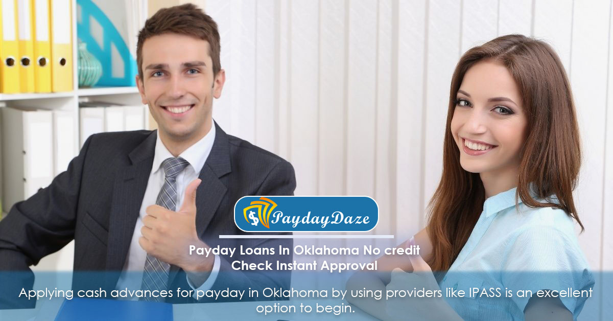 Lenders approving payday loans in Oklahoma