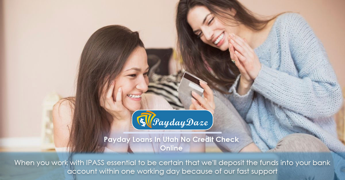 Girls got approved in applying for payday loan in Utah