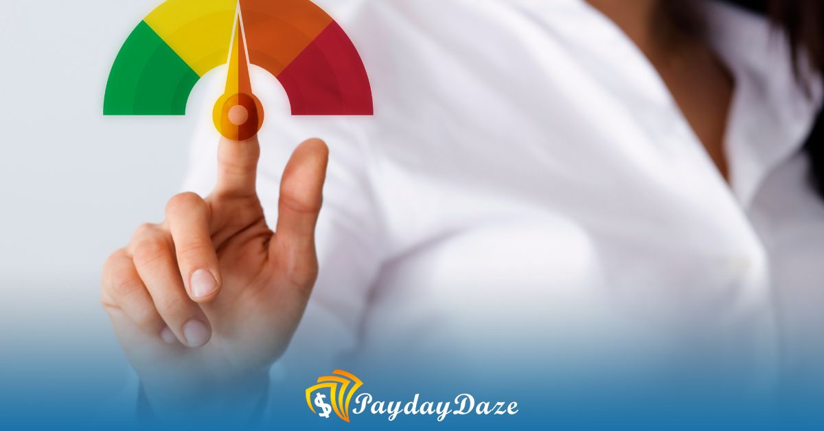 A woman is pressing a color wheel on her finger while looking for the fastest way to repair credit